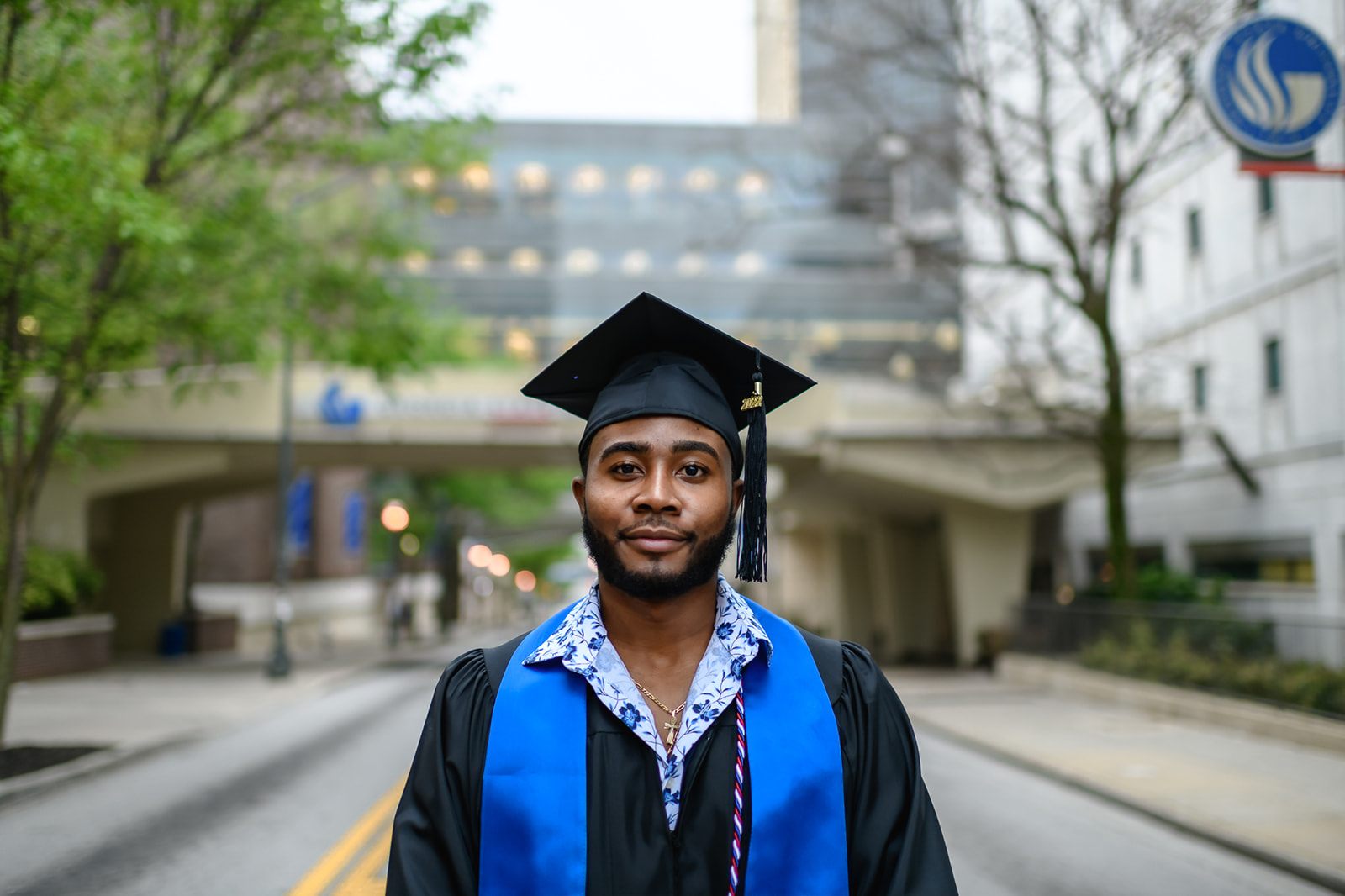 Graduation Photoshoot for Georgia State University graduate.